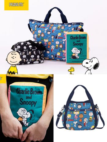 史努比控快看！LeSportsac x PEANUTS聯名全系列登台！鐵粉必收查理布朗小包！