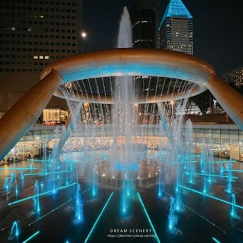 【新加坡-Singapore】新達城 Suntec City│摸泉水招財運│財富之泉