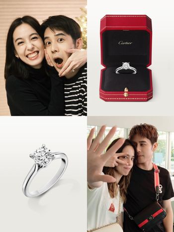 陳庭妮、胡宇威宣布登記結婚！婚戒是Cartier卡地亞「這款」經典鑽戒、成功率百分百！