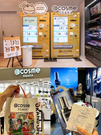 2023大阪必逛景點推薦！@cosme OSAKA盛大開幕！五大亮點一次看，居然有這種免費體驗！