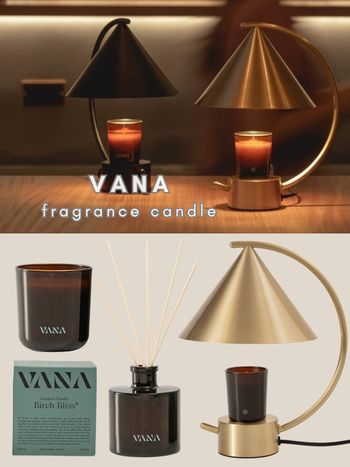 2023中秋禮品推薦！瑞典香氛VANA推出「LUNA彎月款香氛暖燈」為期一個月超優惠組合，香氛蠟燭、擴香、暖燈一次收！