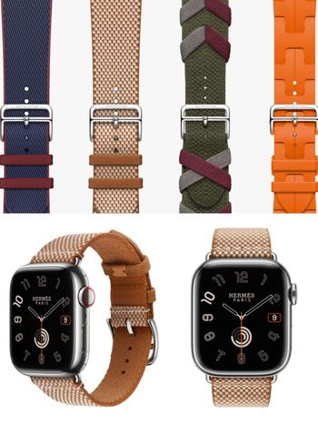 愛馬仕風美翻！applewatchＸHermès「全新4款錶帶」超搶眼，時尚又環保，皮革錶帶走入歷史