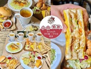 （蘆洲美食）小食聊聊Brunch～大份量早午餐、沖繩塔可飯、古早味龍蝦三明治～吃飯、吃麵、吃早午餐通通有！小食聊聊菜單