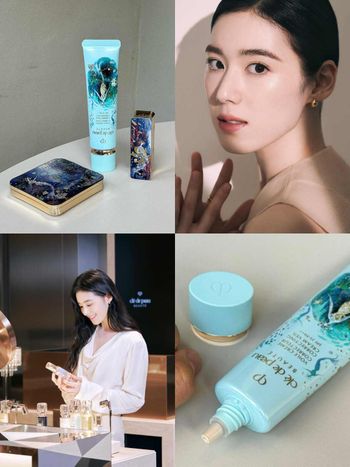 2023專櫃妝前乳推薦！《安娜》鄭恩彩愛用肌膚之鑰造光霜，一抹打造光透素裸肌，絕美璀璨繆思包裝必收！