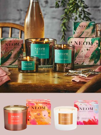 2023年末聖誕節最美禮盒推薦！英國皇室御用NEOM推出「夢幻油漆潑墨星星禮盒」，香料萊姆、溫暖乳香、肉桂香氛蠟燭必收！