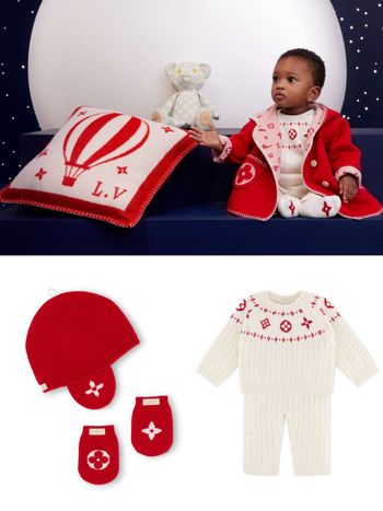LV寶寶Baby系列太可愛！睡衣套裝、嬰兒鞋....聖誕年末、新生兒送禮超適合！