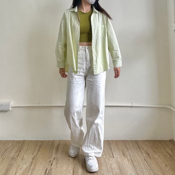 157ootd｜嫩嫩綠穿搭🫶🏻