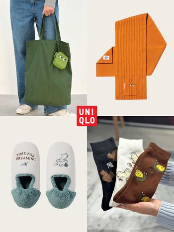 2023下半UNIQLO十大聖誕交換禮物推薦！小眼睛聯名、維尼拖鞋...比衣服更好買！