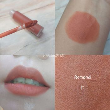 Romand絕美絲滑零感霧面唇釉 17 Toasty Nude
