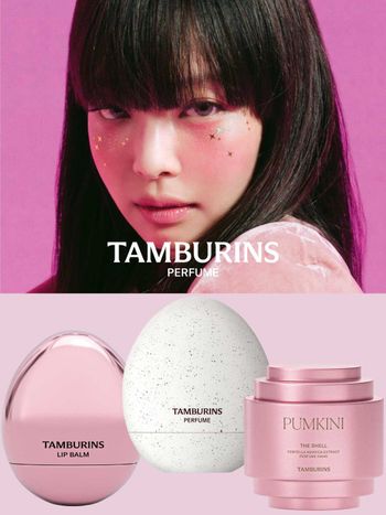 BLACKPINK Jennie蛋型香水要開賣了！TAMBURINS 13款全新香氛，蛋蛋護唇膏、夢幻粉瓶護手霜...