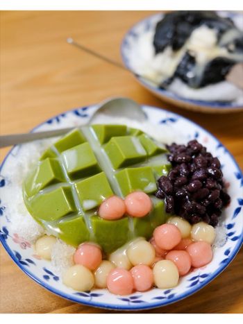 【 台南美食↠懷舊小棧杏仁豆腐冰 】