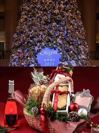 2023必拍台北聖誕樹！晶華酒店Harry Wiston鑽石藍夢幻聖誕樹得拍一百張！