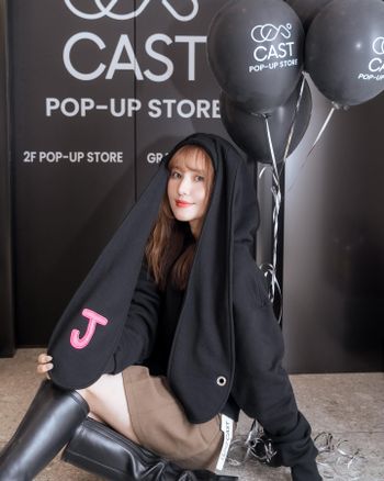 OOTD｜兔兔帽踢ft. CAST快閃店