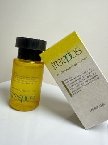開箱freeplus芙莉思新品‖雙效平衡肌能露，讓我好驚艷！