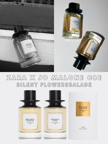 ZARA、Jo Malone再度合作！全新Silent Flowers香氛系列，千元價格入手高級質感香！