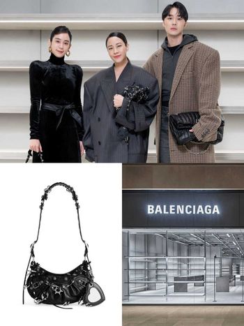 BALENCIAGA進駐台北101！金馬影后林嘉欣也現身、巴黎世家3大最新入門包包一次看！