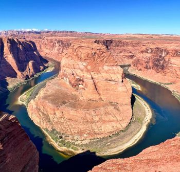【美國-Arizona】 科羅拉多河的偉大作品│馬蹄灣 Horseshoe Bend