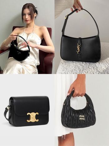 年末犒賞自己！人生必買黑色精品包Top6！MIU MIU、YSL、PRADA...都在寶藏名單