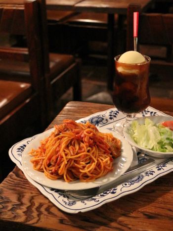 神保町駅《さぼうる2》｜超巨義大利麵吃完超激飽🥫🍝