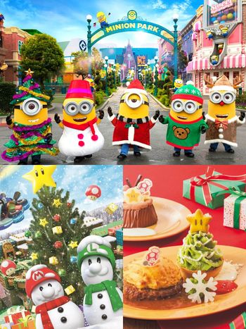 2023日本環球影城聖誕節活動開跑！華麗聖誕樹、瑪利歐雪人⋯必拍亮點一次看！