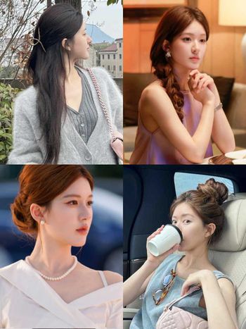 《許我耀眼》趙露思私下10款仙女髮型盤點！慵懶系綁髮、小臉捲髮、帽子髮飾配戴法，高顏值秘訣都在這！