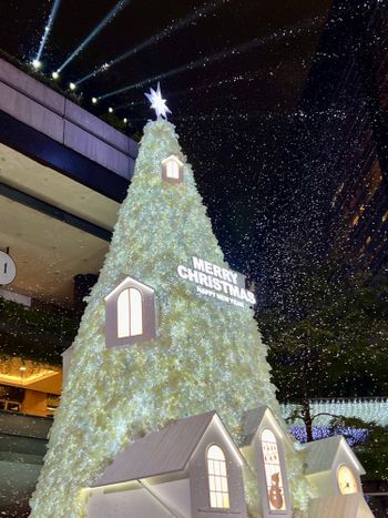 🎄台北聖誕｜雪白氛圍感拉滿的香堤聖誕樹꙳.🎄യ🎅🏻 🦌•₊˚ 