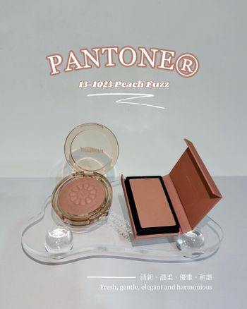 最潮顏色！Pantone2024年度代表色「Peach Fuzz 柔和桃」