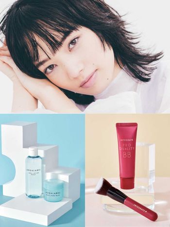 小紅書爆紅倒敘底妝法！INTEGRATE、水之印強強聯手，妝前CP、先定妝後底妝更服貼..，冬季限定人氣彩妝只要85折！