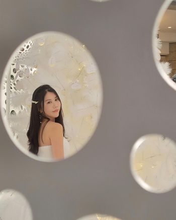 2023年的Bellavita白色聖誕：台北必備打卡點🎄攝影靈感：洞洞視角的拍照角度