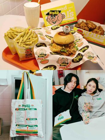 niko and...聯手漢堡名店Big Al's Burgers必吃！帽T、鴨舌帽周邊也要一次帶走！