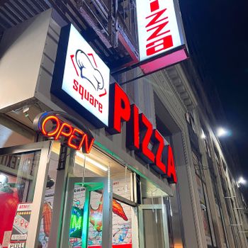 【美國-New York】美味的街邊披薩店│Square pizza NYC Time Square