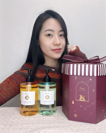 聖誕禮物首選【FéesBeauté香氛沐浴油聖誕禮盒】