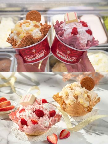 COLD STONE跨年連假買一送一！濃草莓新口味、蘋果脆脆同步回歸，快約吃冰了！
