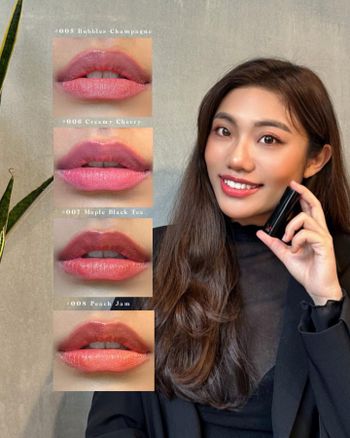 CQ思珂-保養型水誘光微醺絲緞唇膏👄 
