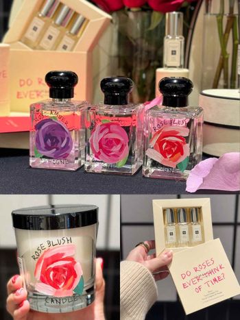 2024情人節香水推薦！JOMALONE「彩繪玫瑰香水瓶」全新限量琥珀玫瑰必收、滿額還送告白留言胭紅香水組！