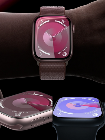 芭比粉Apple Watch 9真的來了！5大新色曝光、手點兩下就能接電話，售價開賣日一次看