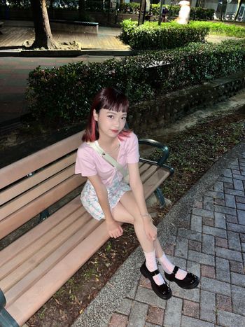 活潑青春感瑪莉珍鞋穿搭🍒❤️