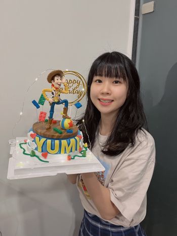 祝自己生日快樂_超級可愛的胡迪蛋糕