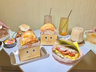 CHOW CHOW早午餐 ~韓系抽屜吐司、現做韓式握飯糰、超高富士蓋冰！無雷樣樣都好吃～CHOW CHOW菜單