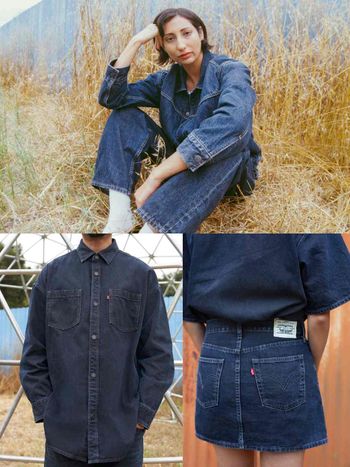 Levi’s全新「友善牛仔褲」永續系列！簡約俐落老錢風，顯瘦又時髦丹寧控絕對愛！