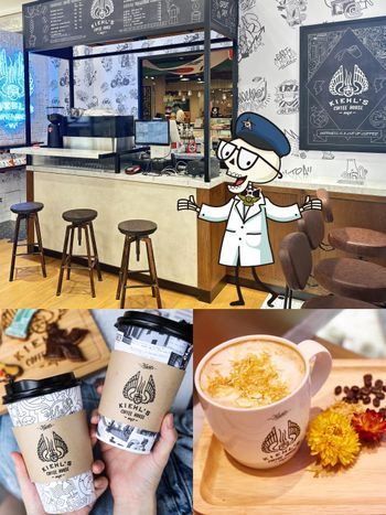 板橋人注意！KIEHL'S COFFEE HOUSE第二間降臨板橋大遠百，金盞花拿鐵招牌必點美肌飲料！