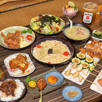 信義美味串燒居酒屋🇯🇵$𝟴𝟮𝟵一次喝到𝟵種清酒/果實酒！