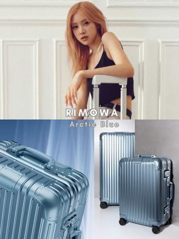 Rosé最愛行李箱品牌RIMOWA 「北極藍」夢幻限定色台灣也買得到了！尺寸、販售地點一次看！