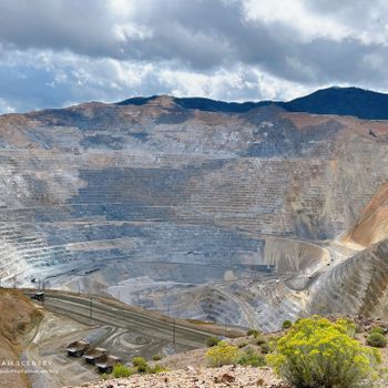 【美國-Utah】至今仍在開採的大型銅礦礦山│賓漢谷銅礦場│Bingham Copper Mine