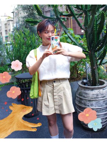 小狐狸又來報到了🦊🍊◞❤