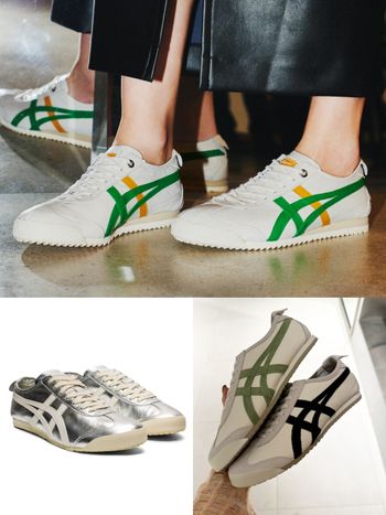 2023下半必買球鞋推薦！韓國女生人腳一雙Onitsuka Tiger鬼塚虎小白鞋！銀色球鞋有貨絕對要結帳！