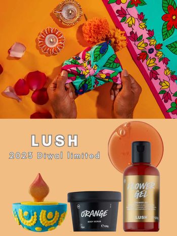 神奇幸運泡澡球？LUSH 2023限量排燈節系列，三合一汽泡彈、金盞花瓣沐浴露...，大推必收維他命C磨砂膏！
