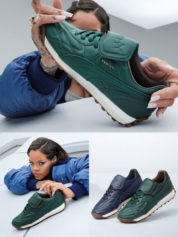 2023下半必買聯名球鞋！PUMA X FENTY蕾哈娜新色桃木綠球鞋，鞋控準備衝啦！