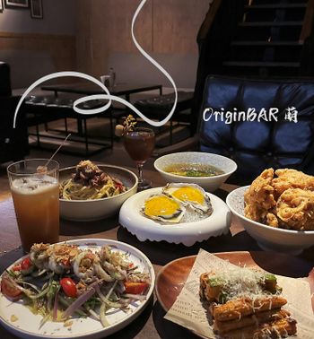 東區新開幕餐酒館推薦【OriginBAR 萌餐酒館】必點特色茶酒，美食、品味、氛圍交融的饗宴