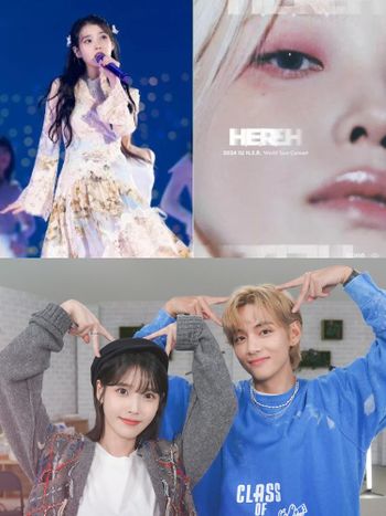 國民小天后IU時隔2年回歸！新曲〈Love wins All〉合作防彈V預告搶先公開，加碼2024世巡首登小巨蛋！